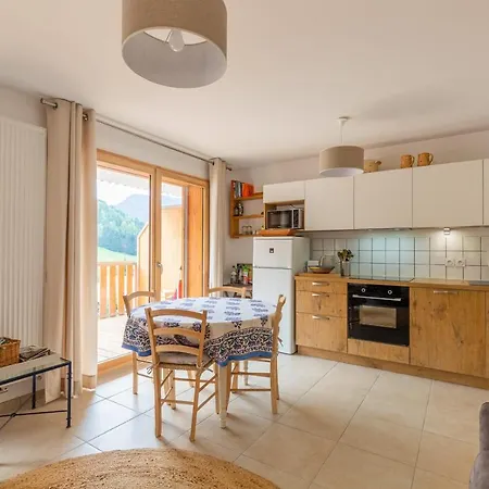 Apt With Balcony And View On The Aravis Appartement Saint-Jean-de-Sixt